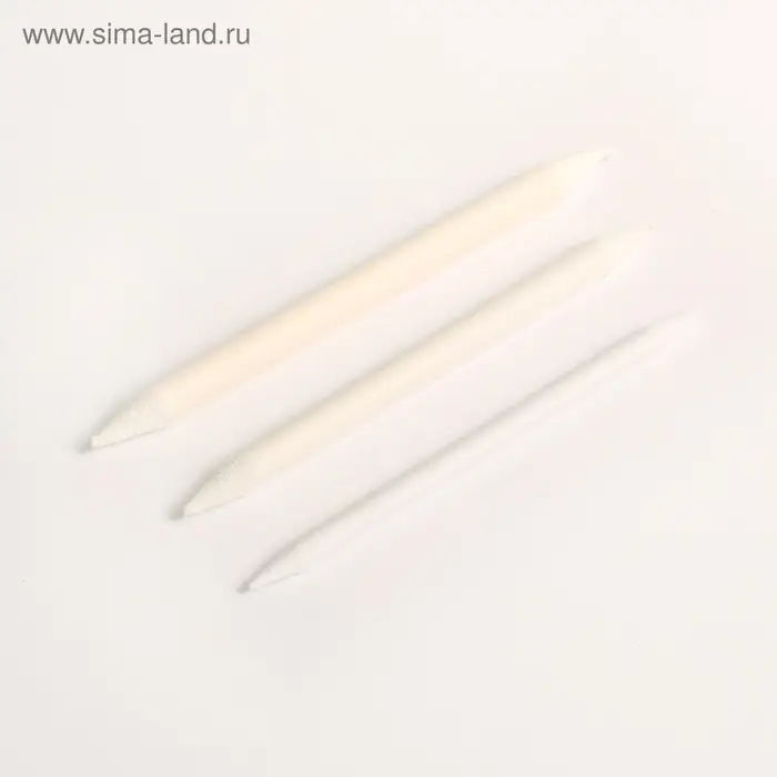 Набор бумажных растушёвок для рисования, 3 штуки