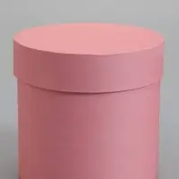 Набор подарочных шляпных коробок 4 в 1 &laquo;Пудра&raquo;, 18&times;18 ‒14&times;14 &plusmn;2 см