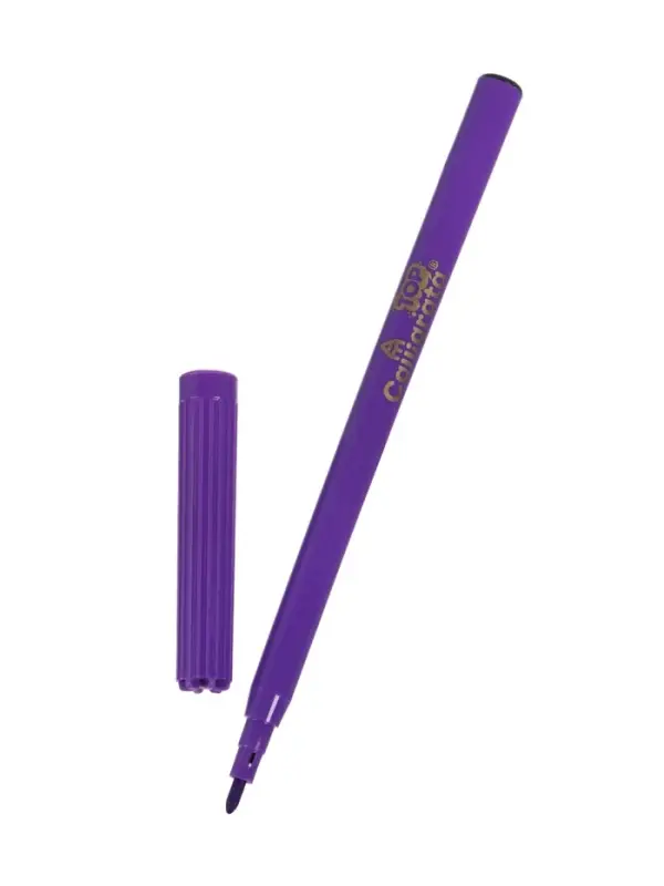 Фломастеры 12 цветов, вентилируемый колпачок, в картонной коробке