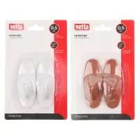 VETTA Крючки самоклеящиеся на блистере, 2шт, WF-205