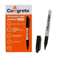 Маркер перманентный Calligrata, чёрный, узел 3.0 мм