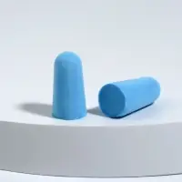 Беруши, 2.5×1 см, пара, голубые