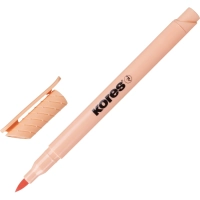 Набор маркеров кисть Kores PastelStyle 6 пастельн цв в прозр пласт кор21462