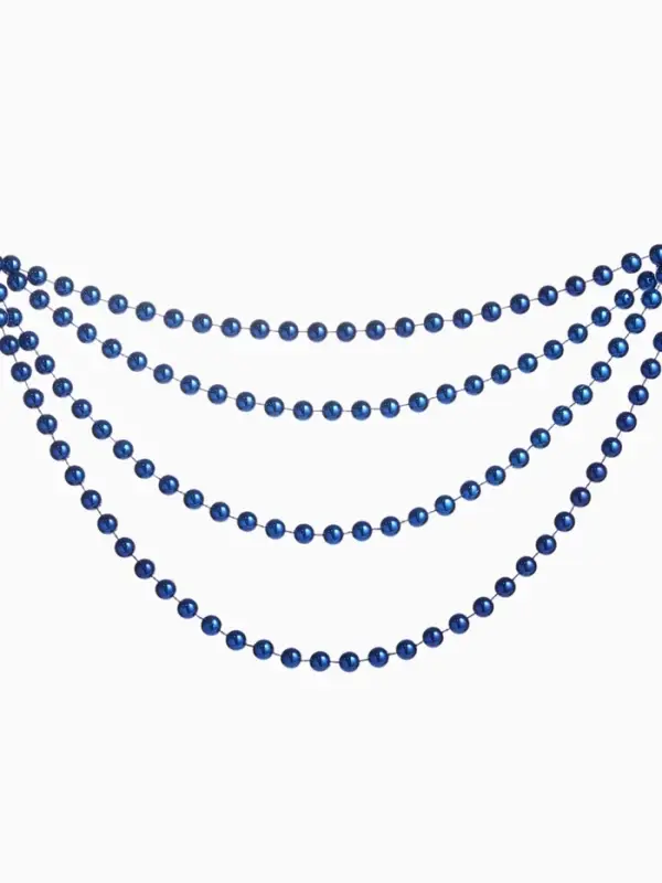 Бусы на ёлку &laquo;Шарики&raquo;, длина 2.7 м, d=9 мм, синие