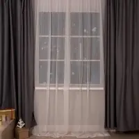 Гирлянда &laquo;Занавес&raquo; 2&times;3 м, роса, IP20, серебристая нить, 450 LED, свечение тёплое белое, 8 режимов, 220 В