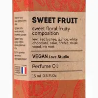 Парфюмерное масло женское VEGAN.Love.Studio Sweet Fruit, 15 мл (по мотивам Fantasy (B.Spears)