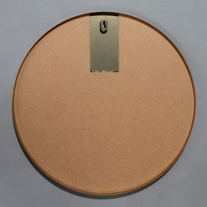 Зеркало настенное в круглом корпусе из металла, D=50, золотой Зеркало настенное в круглом корпусе из металла, D=50, золотой