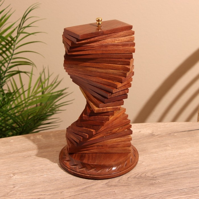 Игра настольная  Игра настольная "Домино" 16х16х28 см, дерево шишам