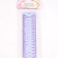 Линейка для определения размера спиц для вязания, 14 см
