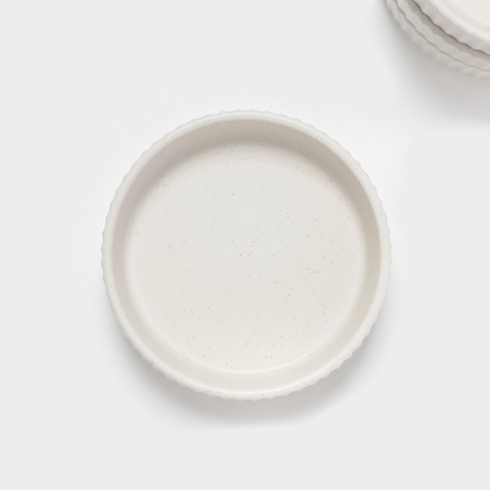 Набор соусников Magistro Jarwah Набор соусников Magistro Jarwah "Lausanne", 100 мл, 9,5х2,4 см, 4 шт, белый