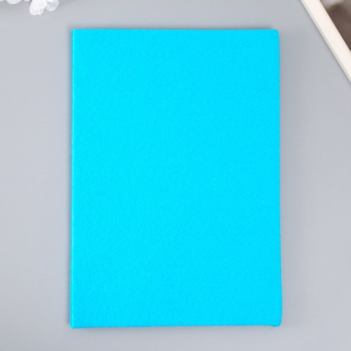 Набор мягкого фетра Набор мягкого фетра "Астра" (3 шт) голубой, 3 мм, 400 гр. 20х30 см