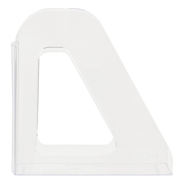 Лоток для бумаг вертикальный Стамм  Лоток для бумаг вертикальный Стамм "Фаворит", пластиковый, ширина 90 мм, прозрачный