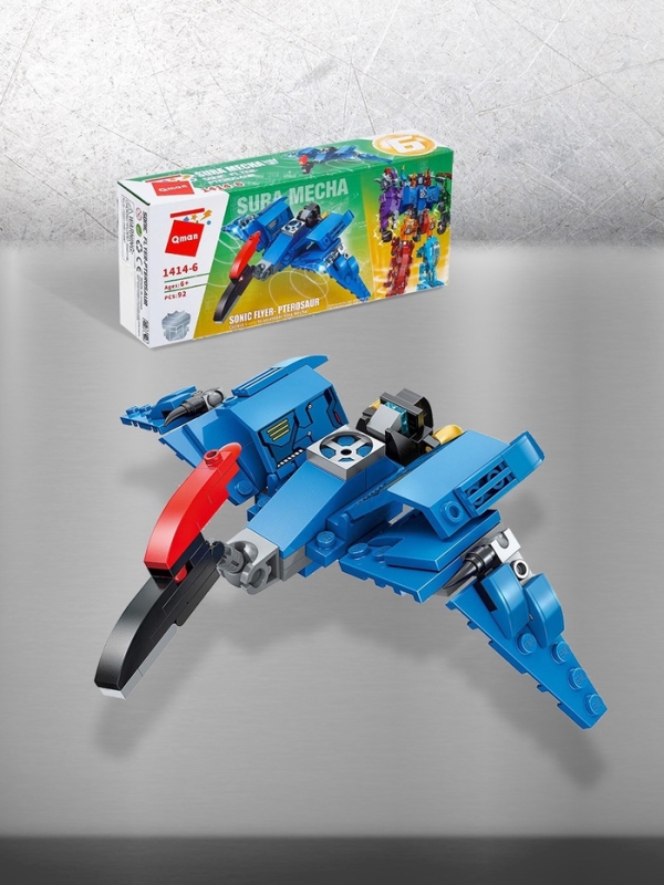 Конструктор Робот  Конструктор Робот "Диноботы", 1414-6  92 детали