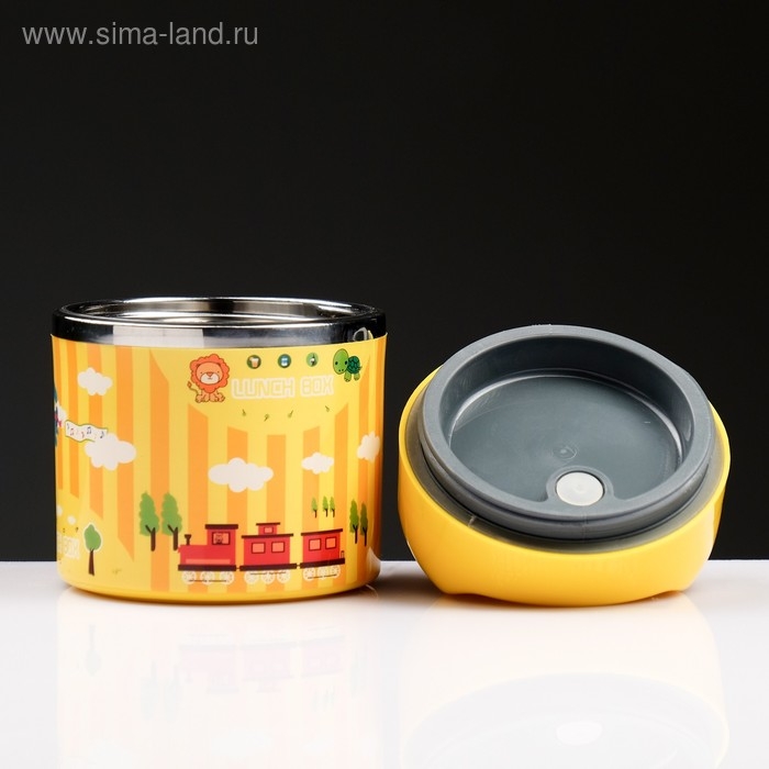 Ланч бокс, контейнер для еды, 630 мл, 11 х 15 см