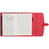 Ежедневник недатированныйА5 Senate красный 272 стр. 3-213/01