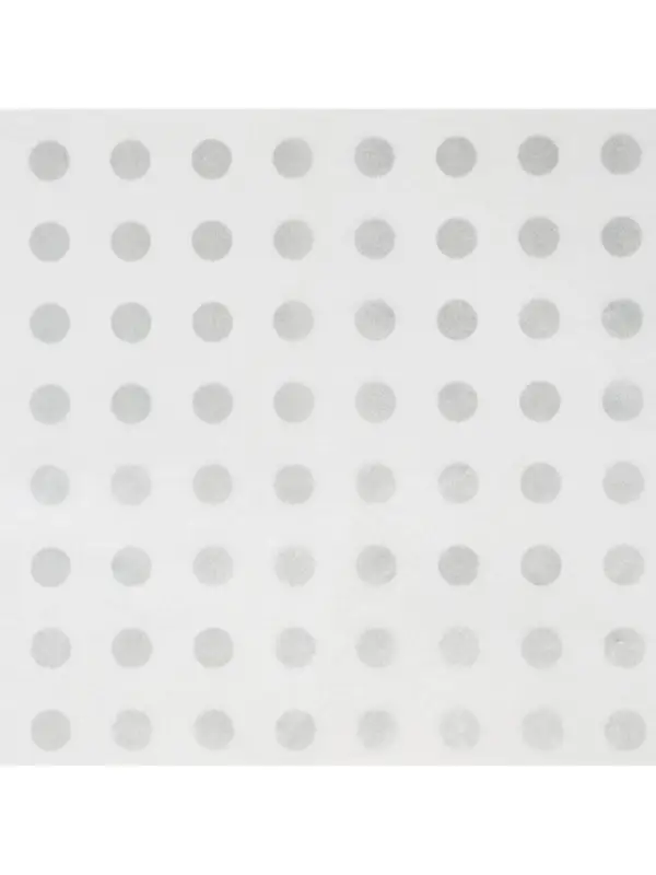 Бумага упаковочная тишью &laquo;Горох, серебро&raquo;, 50&times;70 см