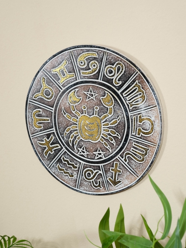 Панно резное МДФ  Панно резное МДФ "Рак", 30х30х2 см