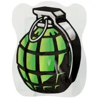 Прикол бомбочка «Граната», 9,5 × 7 × 1 см, цвета МИКС