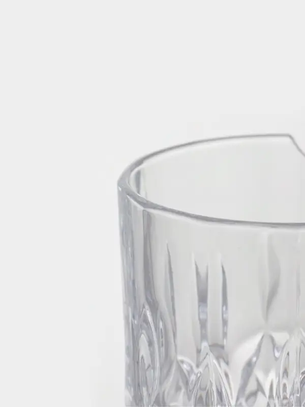 Стакан для виски Old Fashioned, 300 мл, с подставкой под сигару, стекло, прозрачный