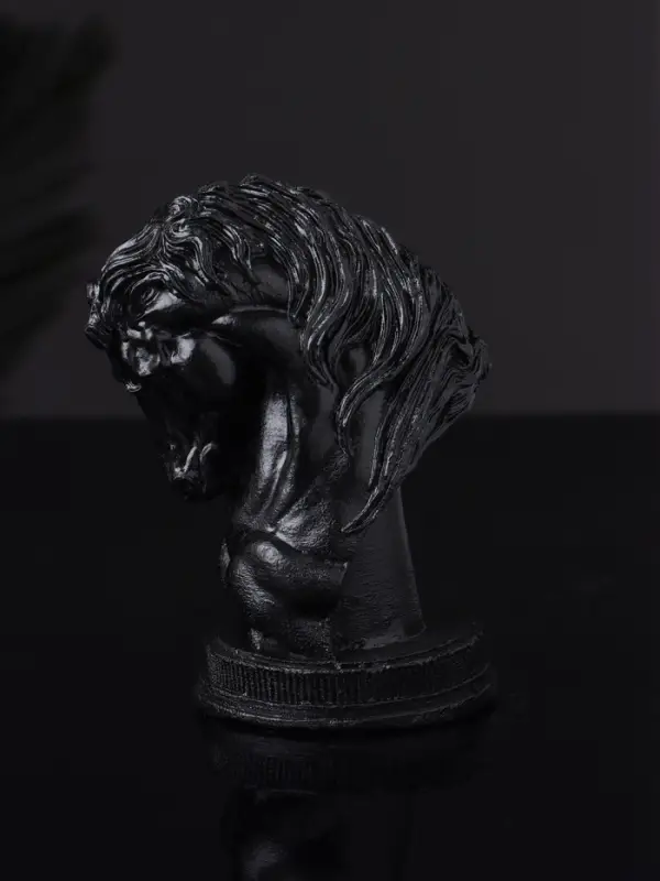 Фигура Фигура "Конь" 9х6 см, черный