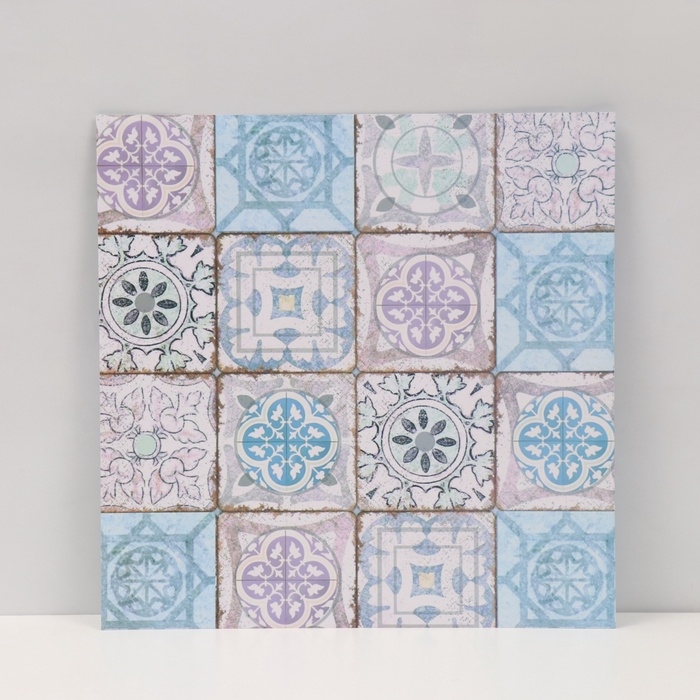 Фотофон двусторонний картон плотность 350 гр Фотофон двусторонний картон плотность 350 гр "Керамическая плитка" 50х50 см