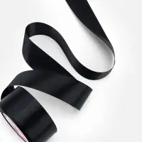 Лента атласная, 40 мм, 23&plusmn;1 м, чёрная №39