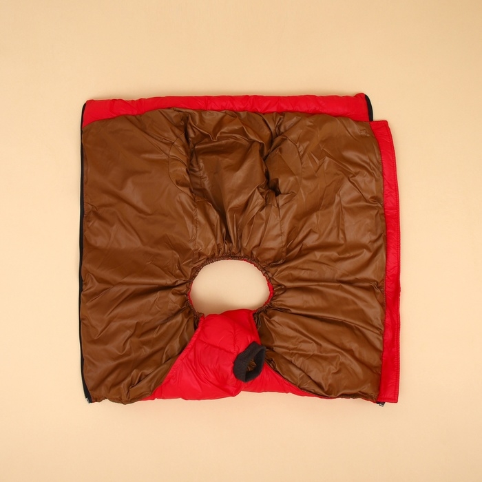 Комбинезон для собак со шлейкой Комбинезон для собак со шлейкой "Моден", размер 16 (ДС 36, ОГ 46, ОШ 35 см), красный