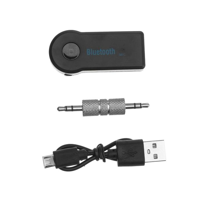 Беспроводной аудио - адаптер для автомобиля Car Bluetooth Mini Jack 3.5 мм Беспроводной аудио - адаптер для автомобиля Car Bluetooth Mini Jack 3.5 мм