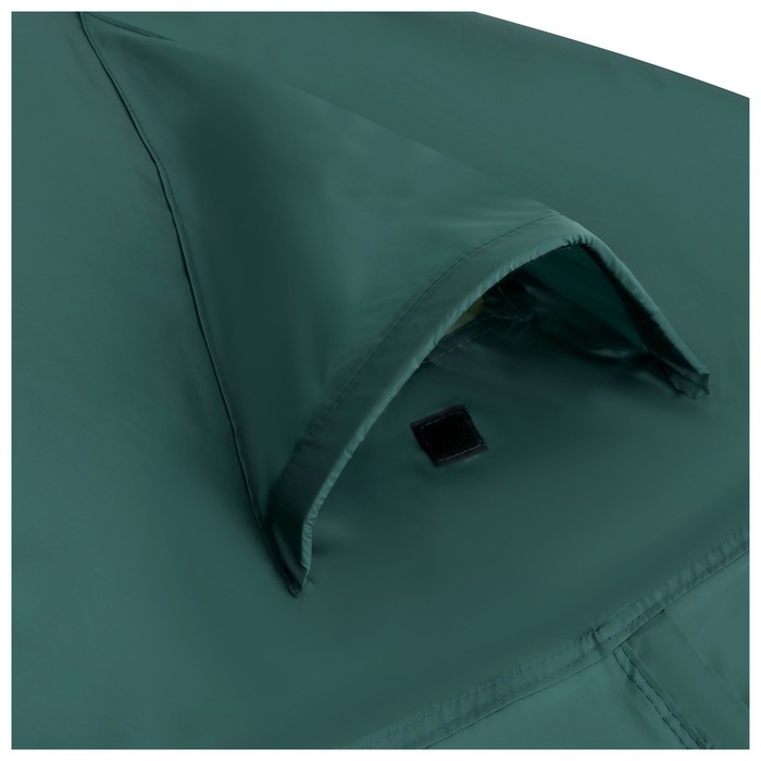 Палатка туристическая 3-местная maclay PEAK 3, 345×210×130 см, трекинговая, двухслойная, с тамбуром, зелёная