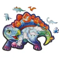 Пазл деревянный фигурный Лесная мастерская &laquo;Стегозавр&raquo;, 67 элементов