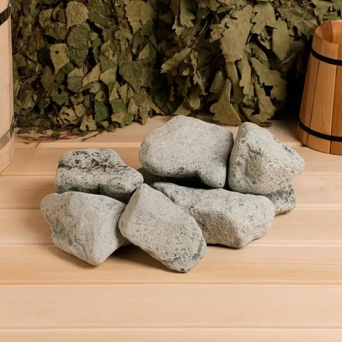 Камни для бани &laquo;Порфирит&raquo;, 20 кг, галтованные, фракция 7-12 см