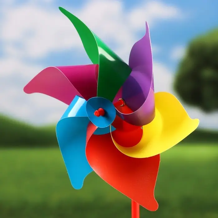 Штекер  Штекер "Ветерок Ромашка" 9х19см, длина 40см, микс