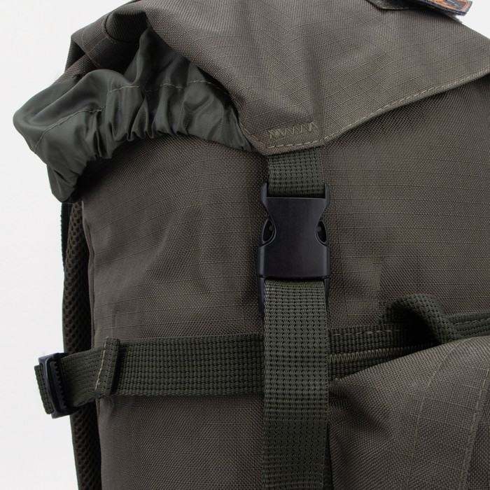 Рюкзак туристический, 40 л, отдел на стяжке, 3 наружных кармана, Huntsman, цвет хаки Рюкзак туристический, 40 л, отдел на стяжке, 3 наружных кармана, Huntsman, цвет хаки