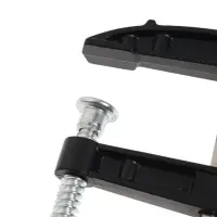 Струбцина F-образная усиленная ТУНДРА, тавровый профиль, 2К рукоятка, 200&times;50&times;250 мм