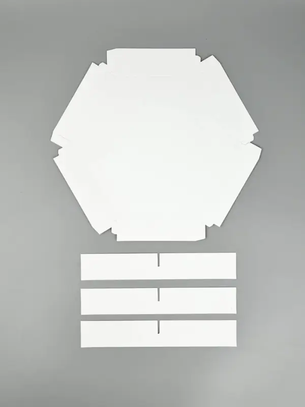 Коробка складная &laquo;Новогодние снежные шары&raquo;, 20&times;23&times;4 см