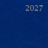 Ежедневник датированный 2027 Attache АГЕНДА А5 168л 138x213мм под кожу син