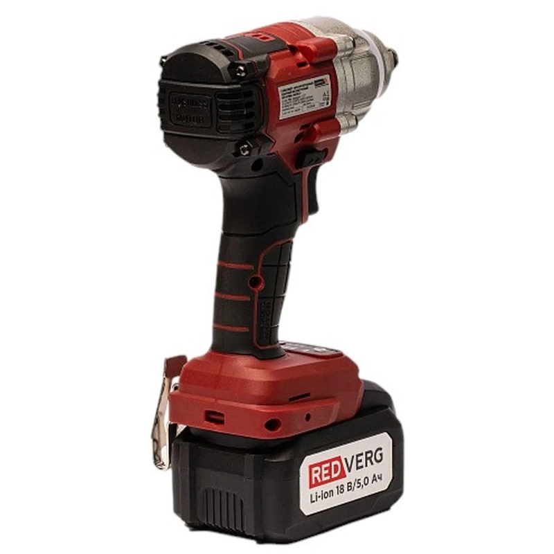 Гайковерт аккумуляторный ударный бесщеточный REDVERG RD-IW18BL-500K/U