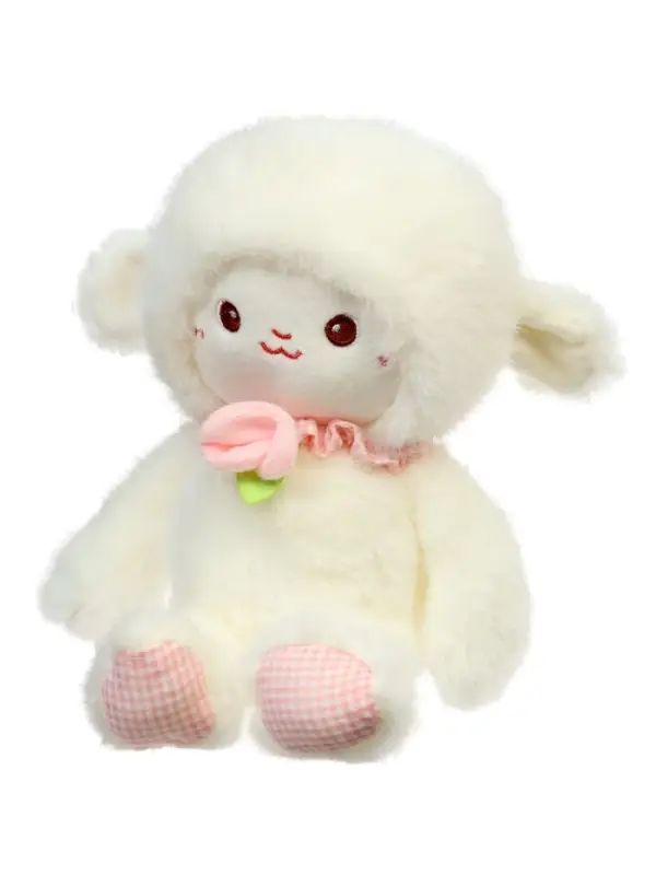 Мягкая игрушка "Овечка. С любовью" 25 см