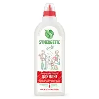 Средство чистящее Synergetic, гель, для плит, от нагара и жира, биоразлагаемое,1 л