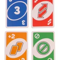 Настольная игра "Уно классическое", европодвес, 52 карточки 04693