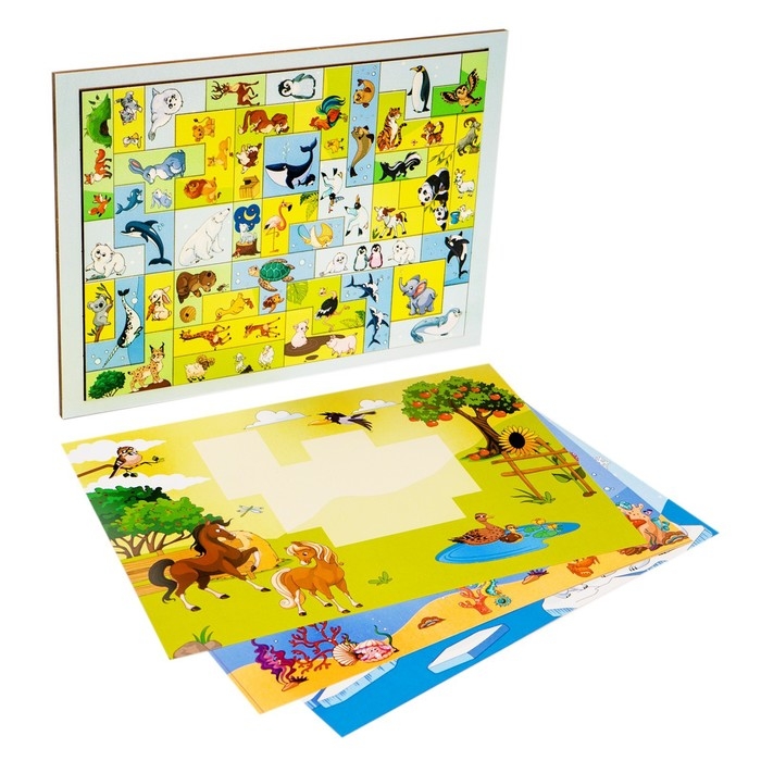 Головоломка «Тетрис», зверята Головоломка «Тетрис», зверята