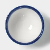 Соусник Magistro Blue Lagoon, 90 мл, d=8 см, фарфор, белый