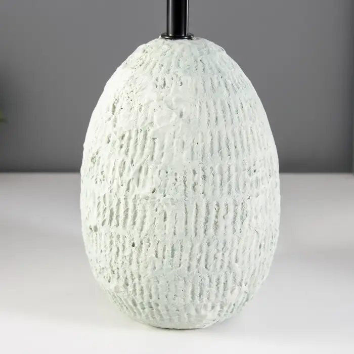 Лампа настольная RISALUX &laquo;Триана&raquo;, Е14, 40 Вт, мятно-чёрная, 22.5&times;22.5&times;35 см