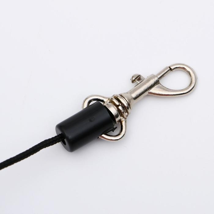 Рулетка малая эконом, 3 м, до 18 кг, чёрная Рулетка малая эконом, 3 м, до 18 кг, чёрная