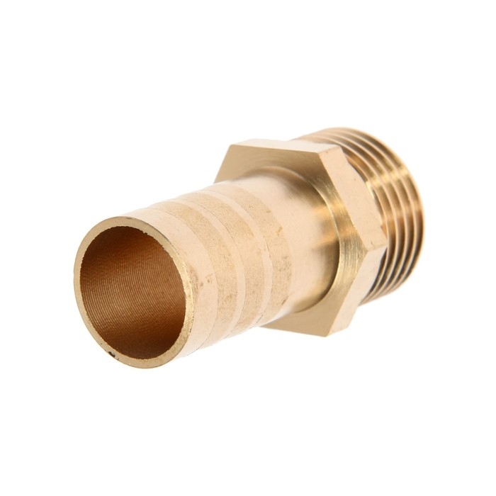 Штуцер ZEIN, 1/2 Штуцер ZEIN, 1/2" х 16 мм наружная резьба, латунь, фасовка 100 шт.