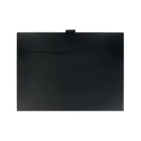 Папка А4, 5 отделений, Calligrata, 600 мкм, на кнопке, черная, матовая Папка А4, 5 отделений, Calligrata, 600 мкм, на кнопке, черная, матовая