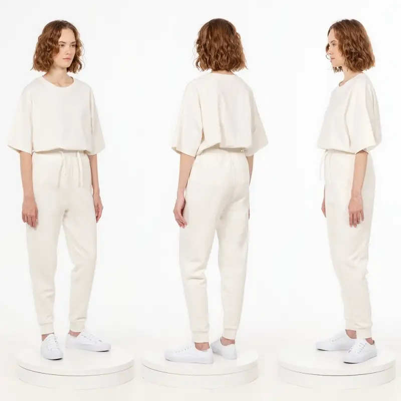 Джоггеры J2, молочно-белые, размер XS/S Джоггеры J2, молочно-белые, размер XS/S