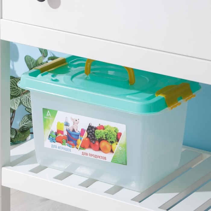 Бокс универсальный для игрушек и продуктов, 10 л, 35,9×24,2×21,1 см Бокс универсальный для игрушек и продуктов, 10 л, 35,9×24,2×21,1 см