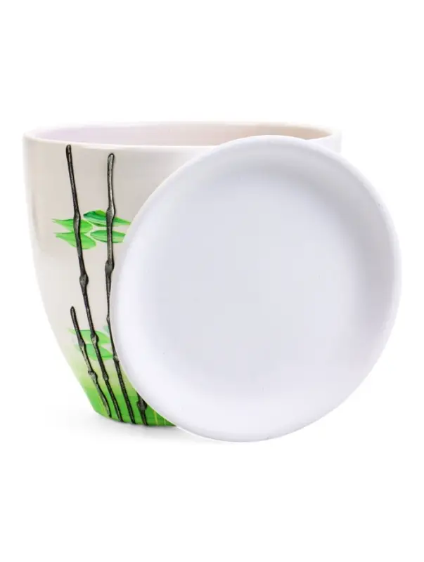 Горшок цветочный поддоном 5 л, керамика, Азия (М) Горшок цветочный поддоном 5 л, керамика, Азия (М)