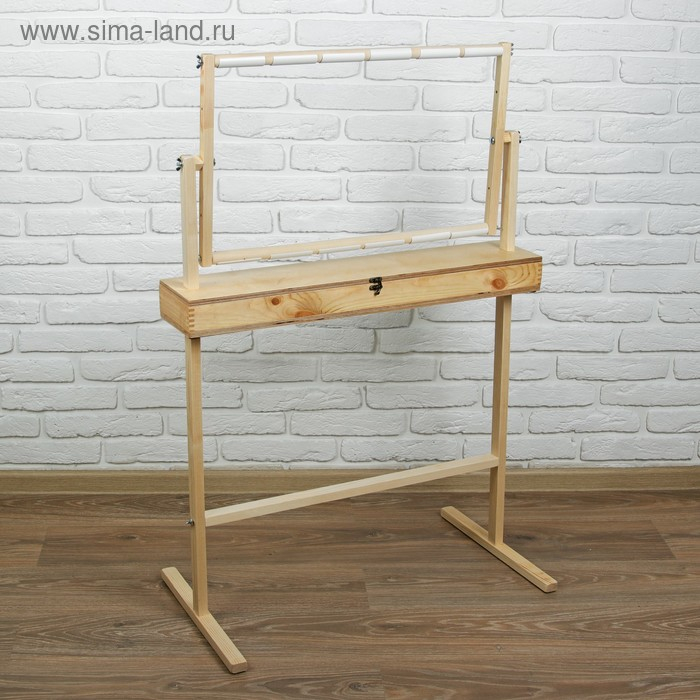 Пяльцы-рамка, универсальные, 40 × 60 см, с накопителем, цвет светлое дерево